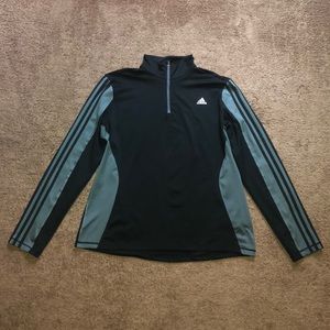 Adidas Climalite Essentials Quarter Zip Top